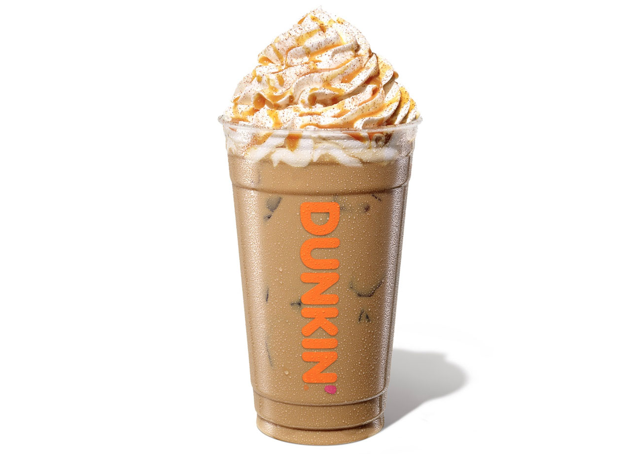 dunkin churro latte