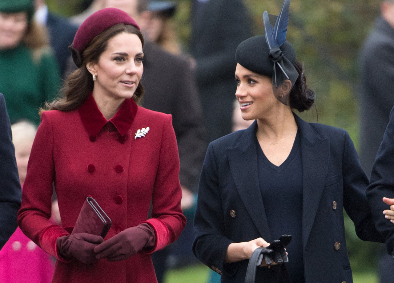 Kate Middleton Meghan Markle Christmas Day 2018