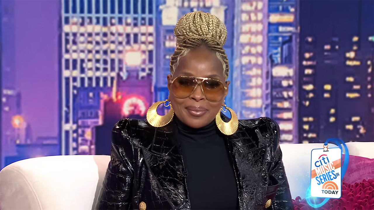 Mary J Blige on The Today Show