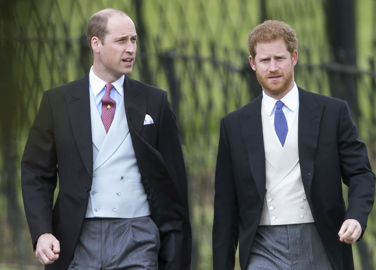 Prince Harry Prince William at Pippa Middleton's wedding