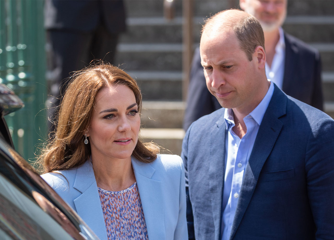 Kate Middleton Prince William at Fitzwilliam Museum in Cambridge