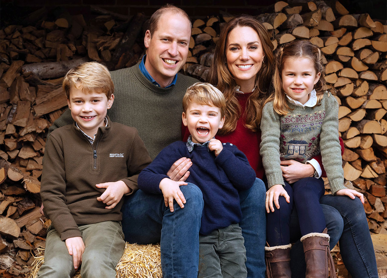 Kate Middleton Prince William and kids Christmas 2020