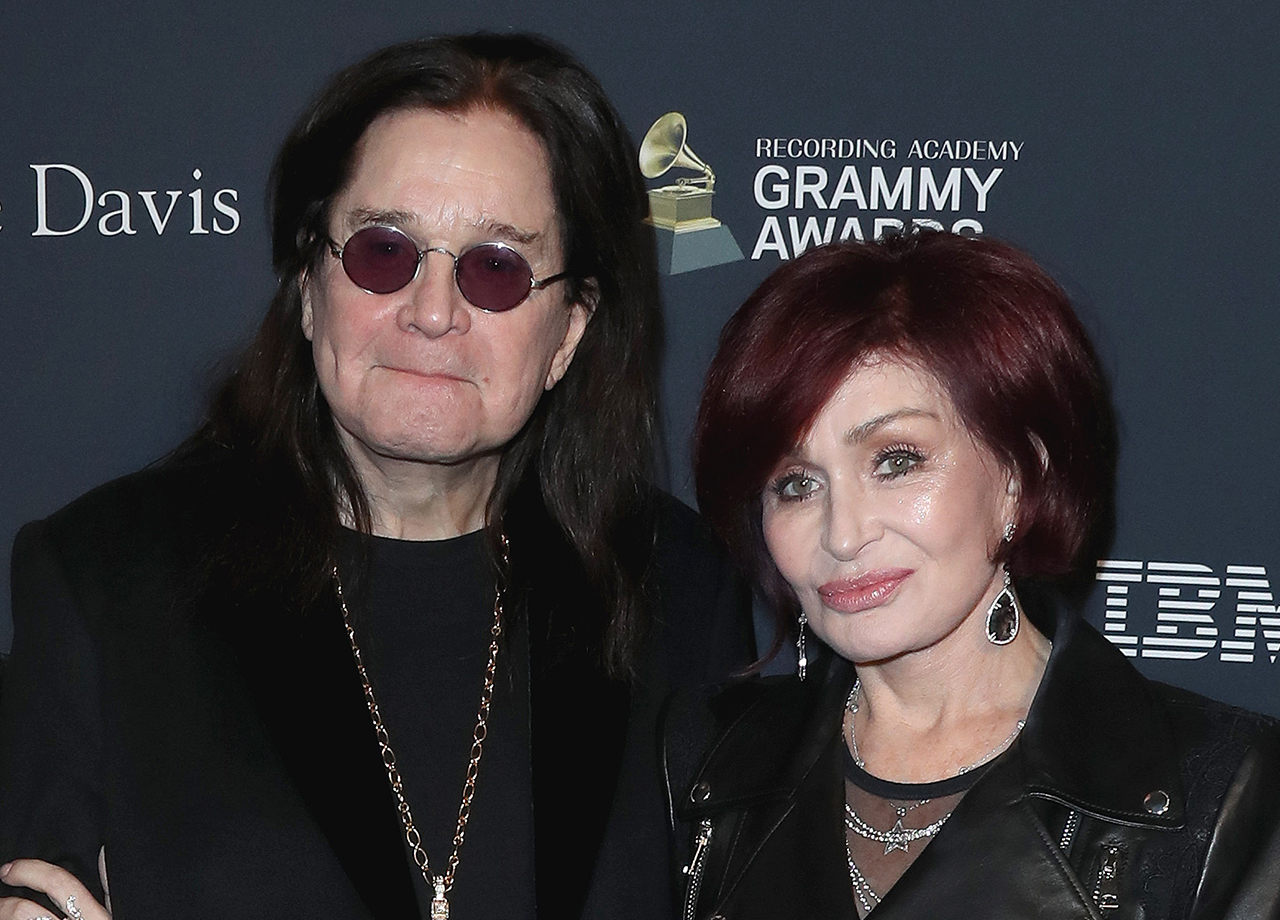 Sharon Osbourne Ozzy Osbourne 2020 pre-Grammy Gala