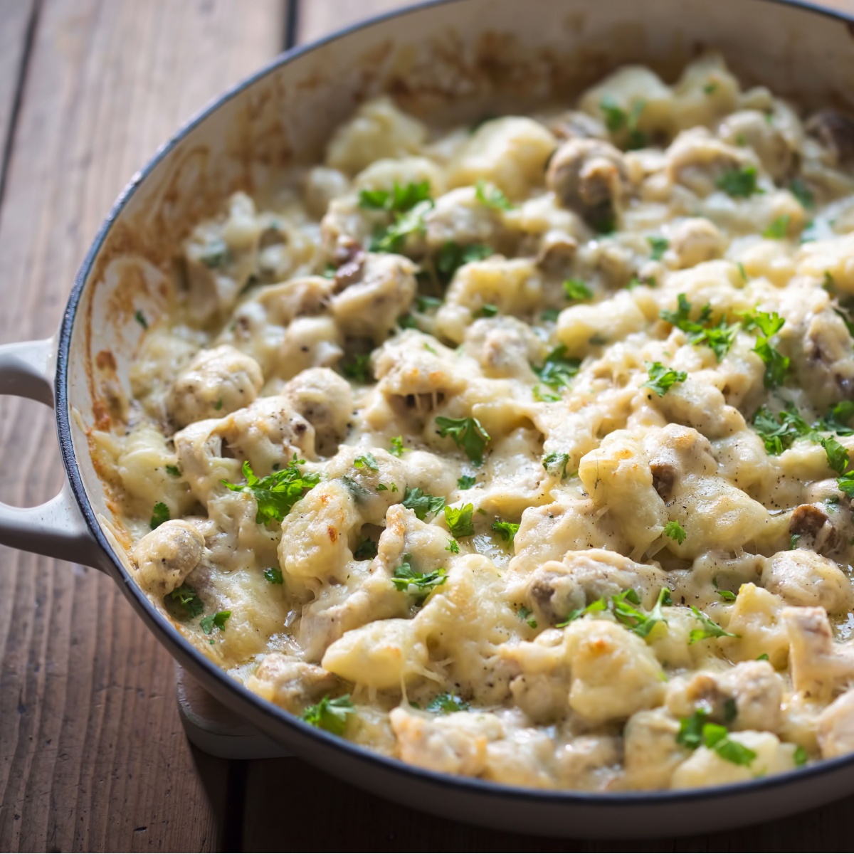 chicken gnocchi bake