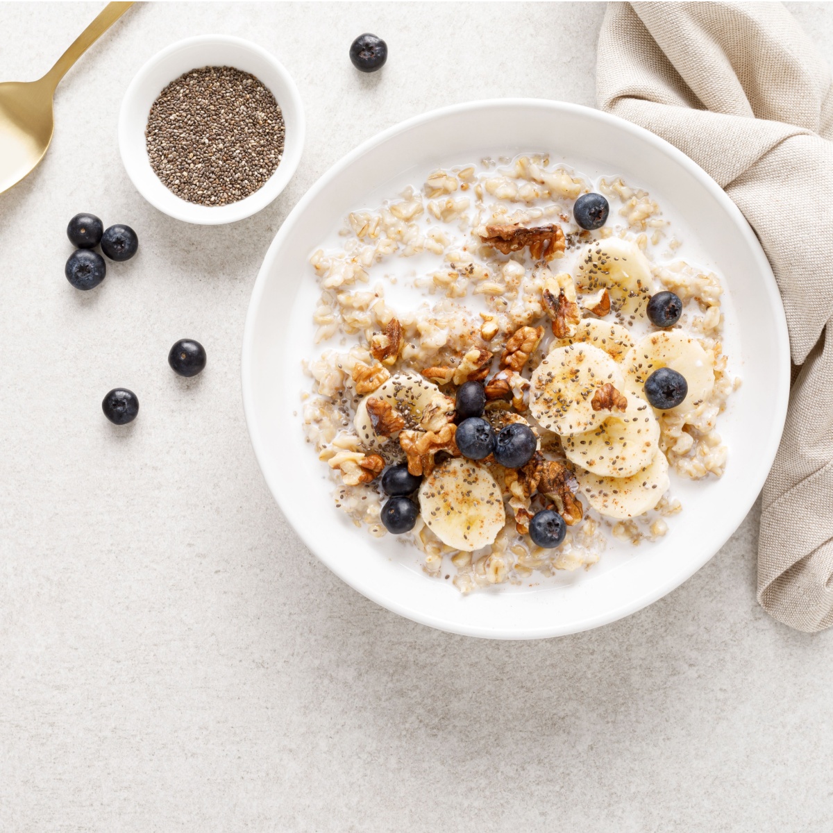 oatmeal in a bowl