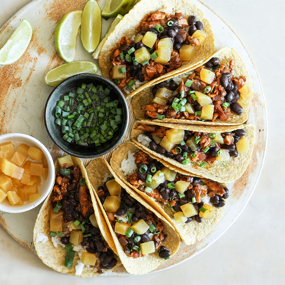 black bean tacos