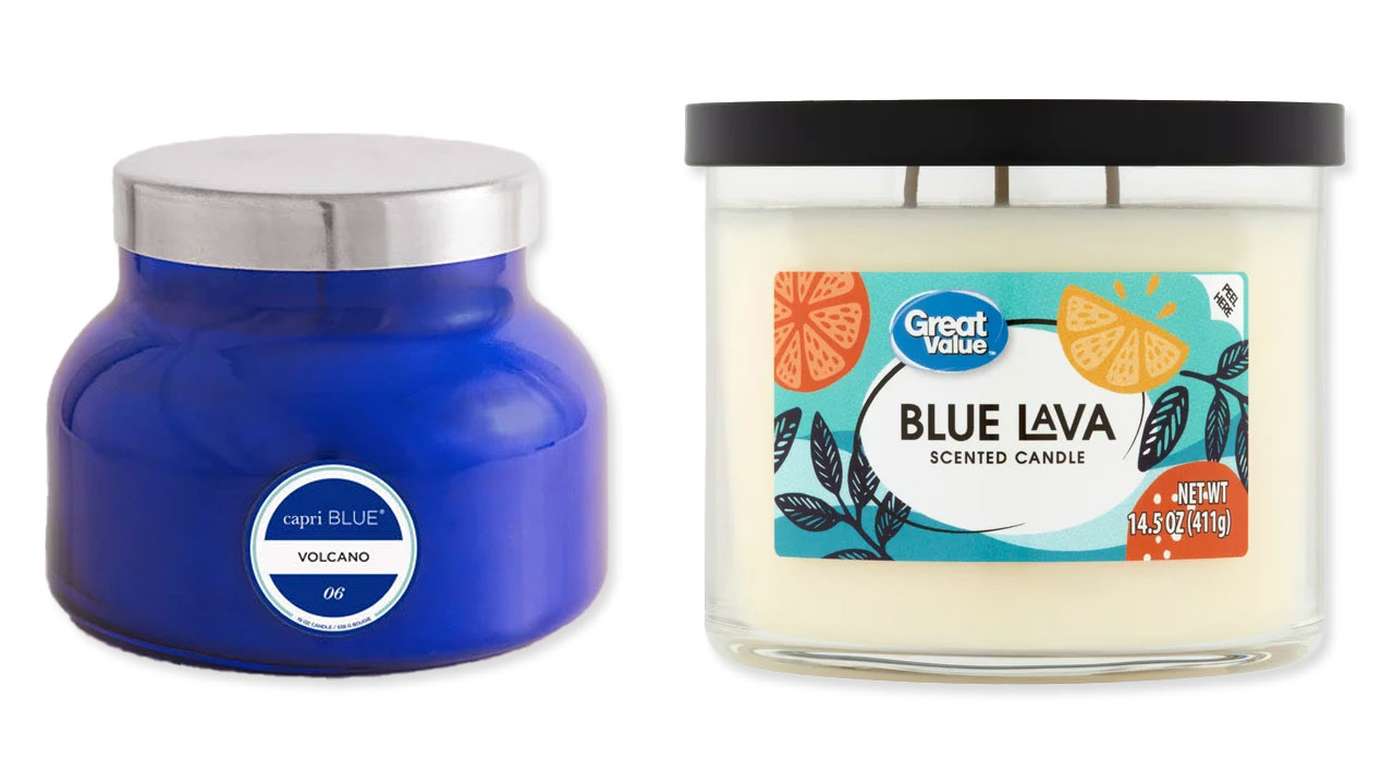 capri blue volcano candle