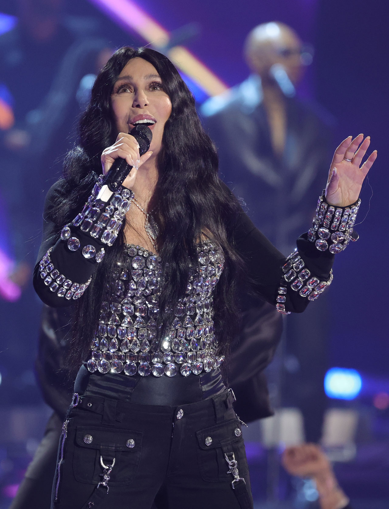 cher performing at the 2024 iheart radio awards