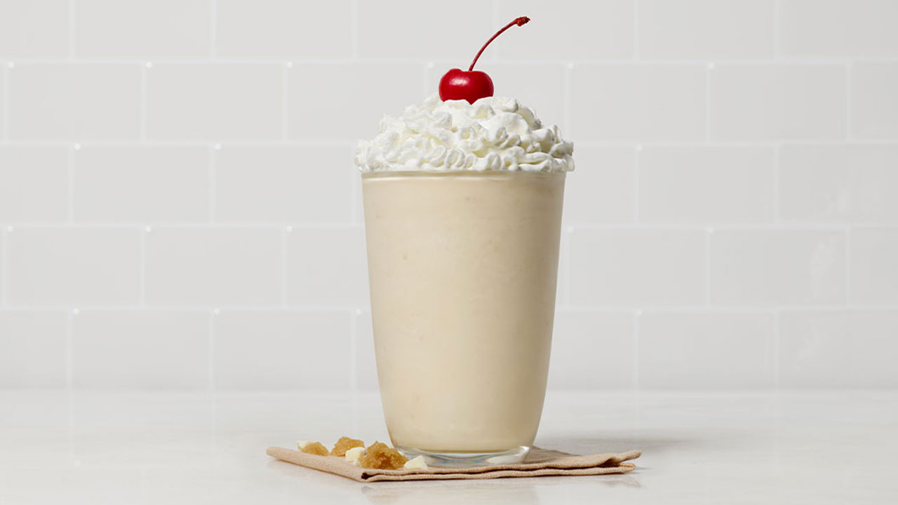 chick-fil-a peach milkshake