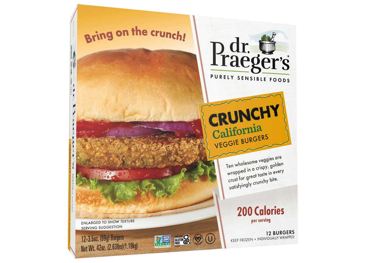 dr. praeger's crunchy california veggie burger