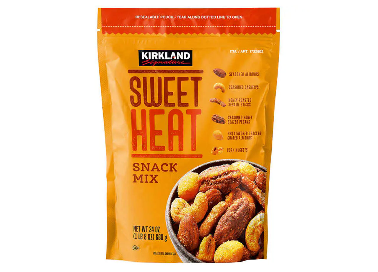 kirkland signature sweet heat snack mix