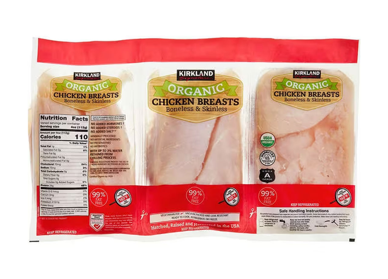 costco organic chicken breast