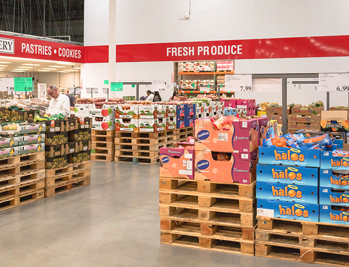 costco produce section