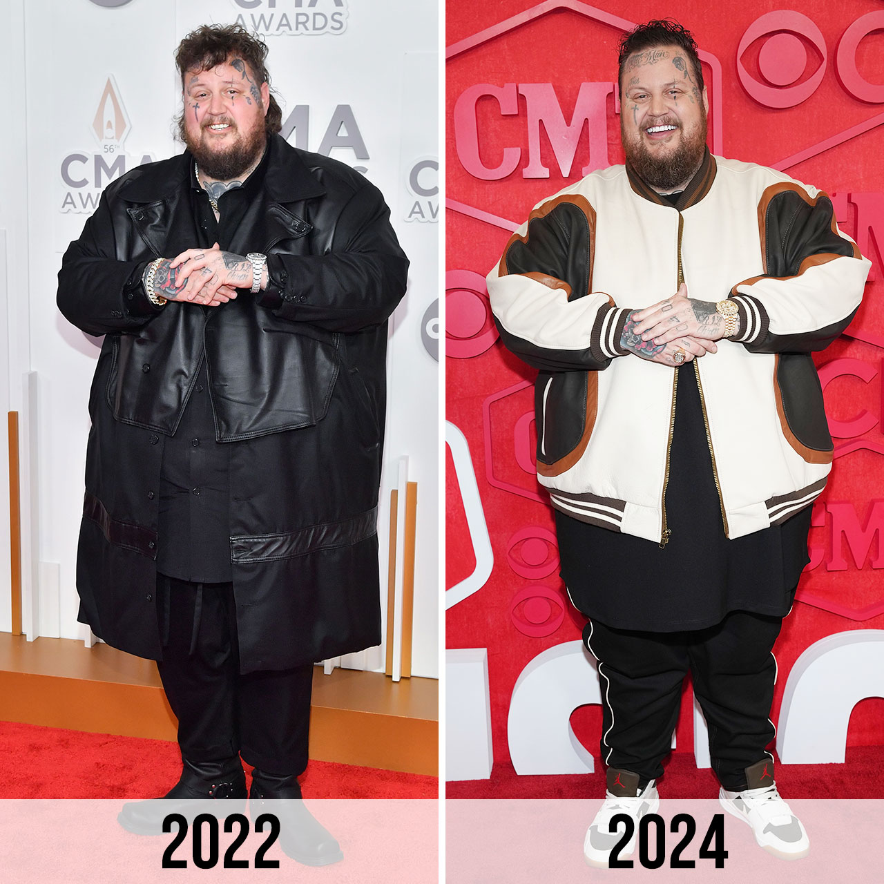 Jelly Roll Shows Off His 70-Lb Weight Loss Transformation After ...