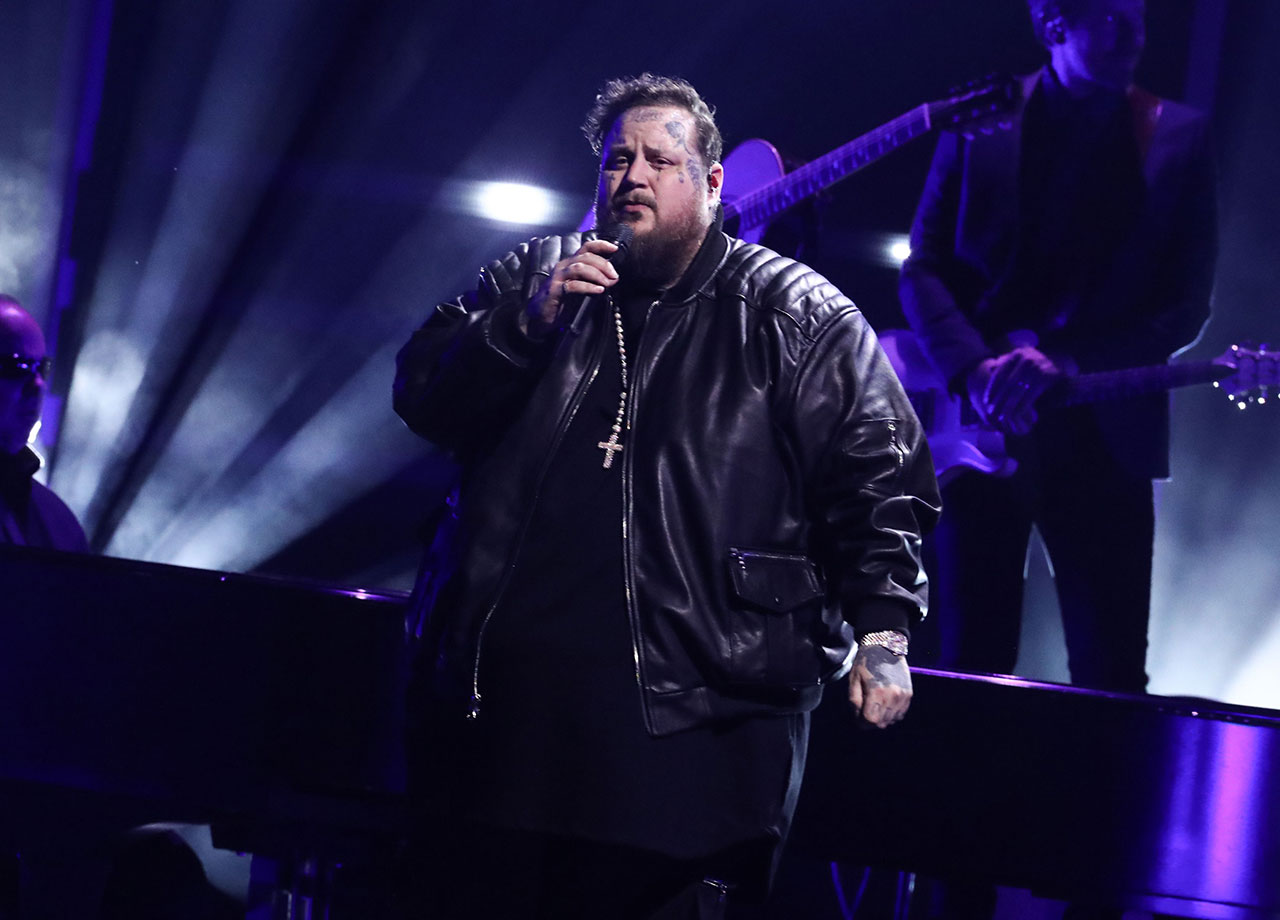 Jelly Roll performing CMA Awards