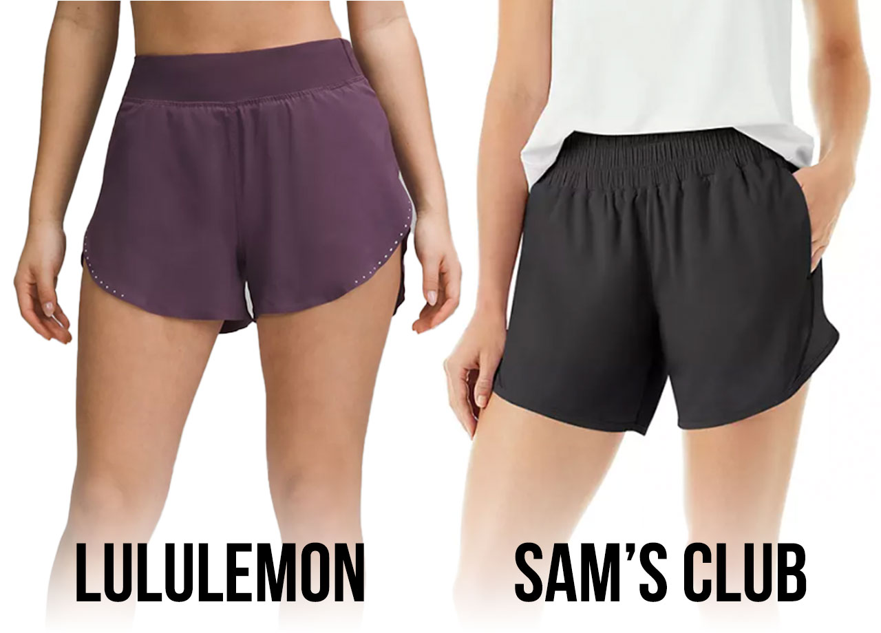 lululemon sam's club dupe