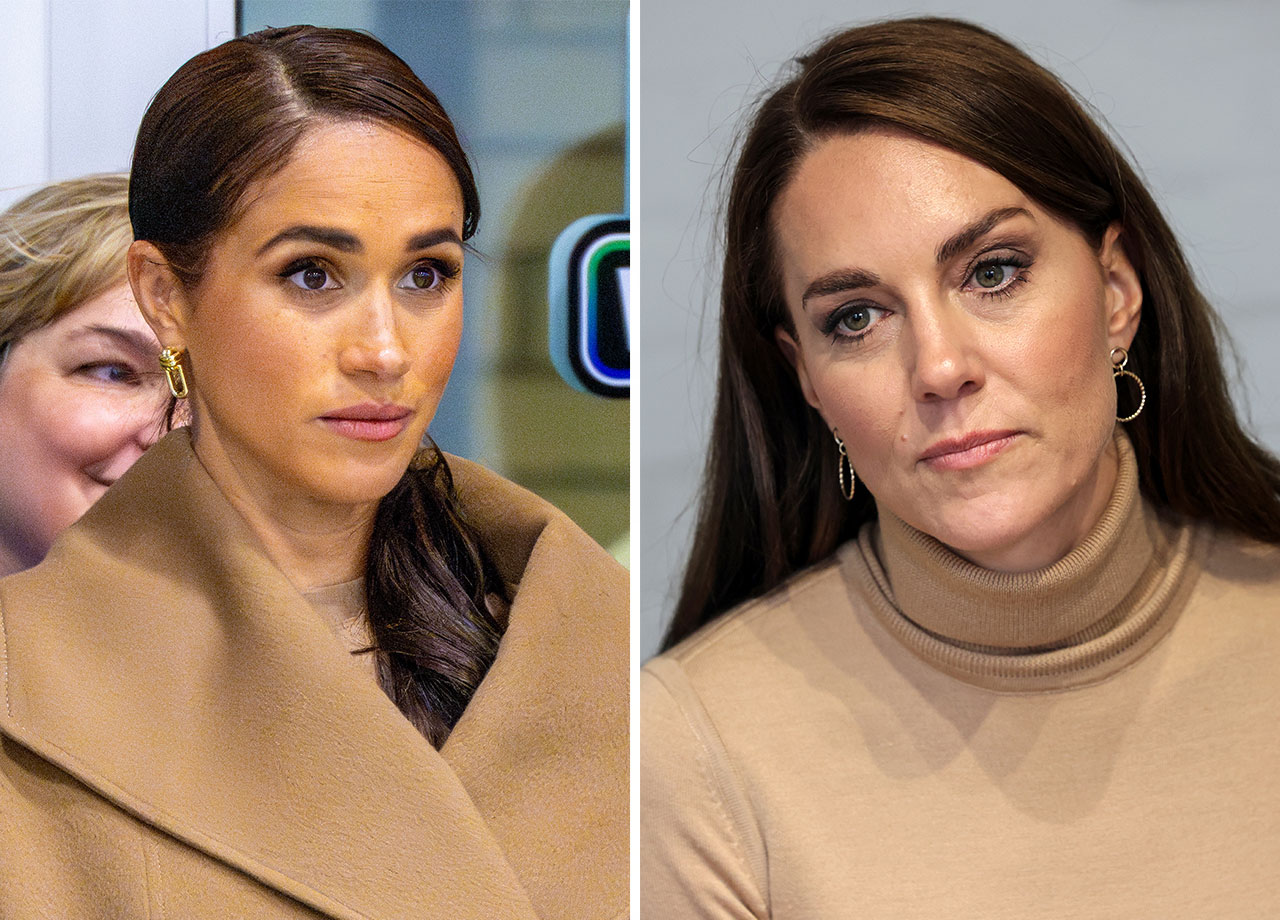 Meghan Markle and Kate Middleton