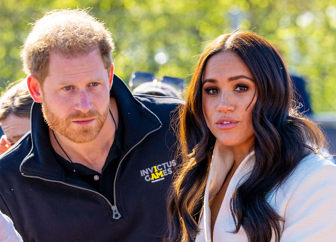 Prince Harry and Meghan Markle during the Invictus Games