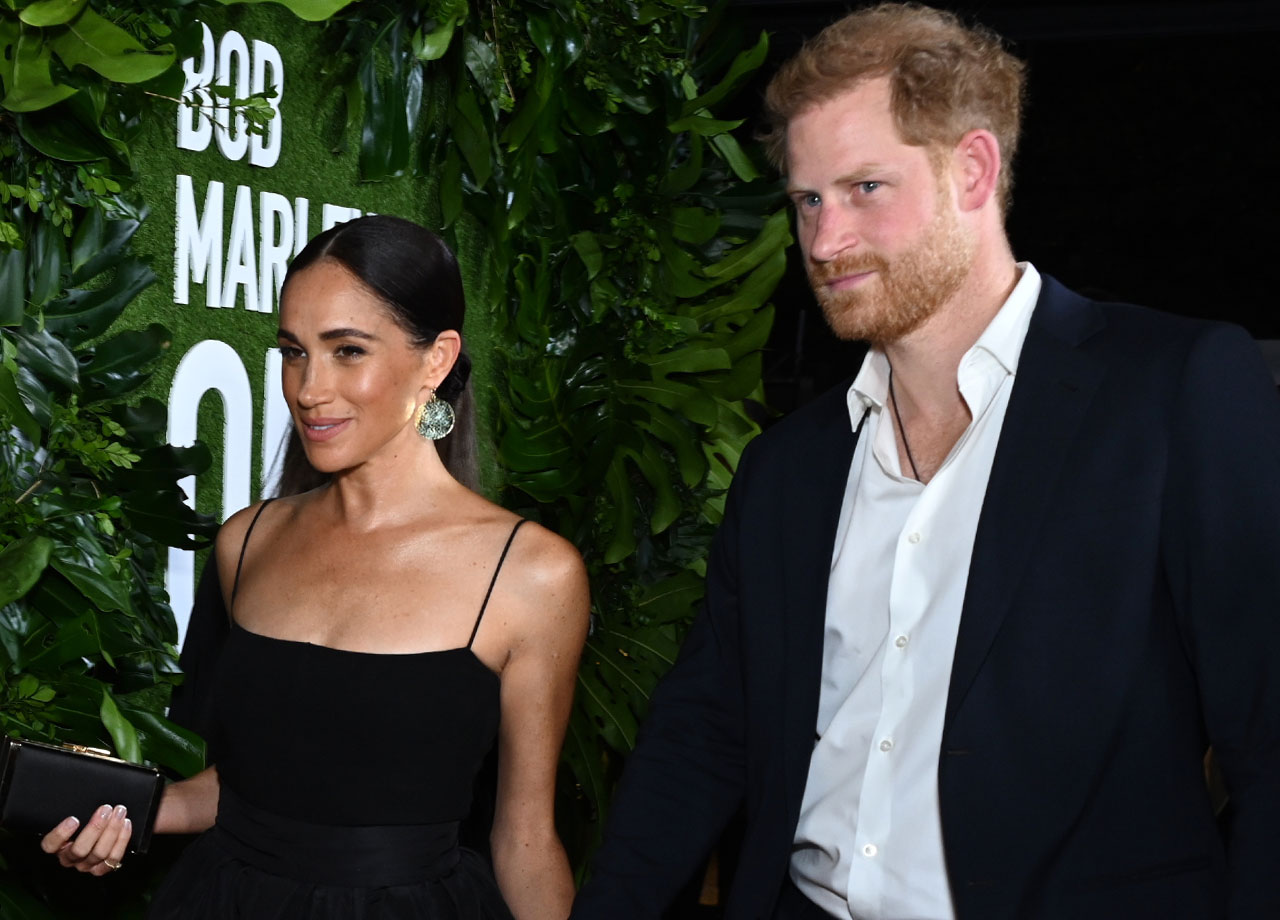 Prince Harry and Meghan Markle Bob Marley One Love premiere