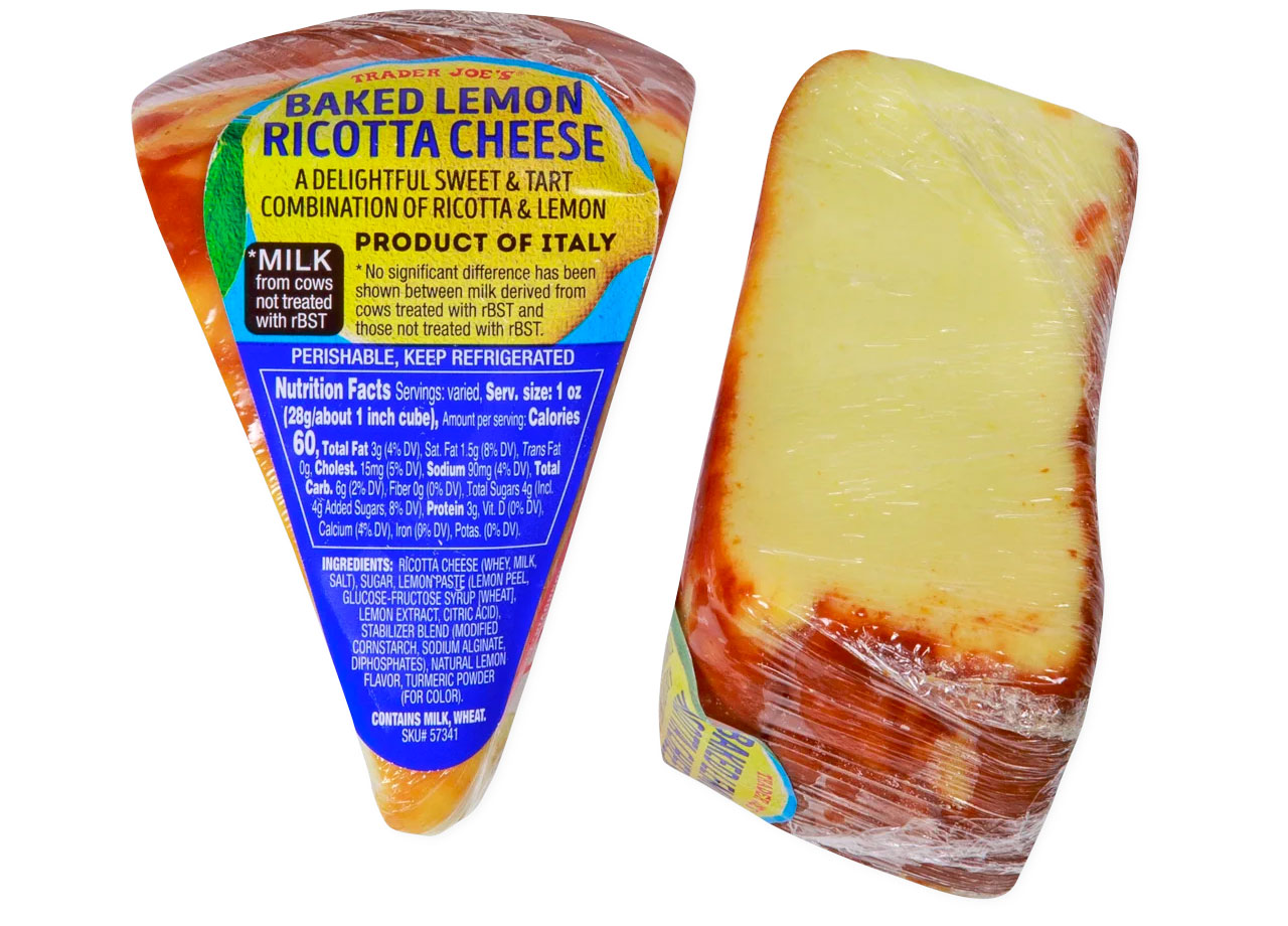 trader joe's baked lemon ricotta cheese