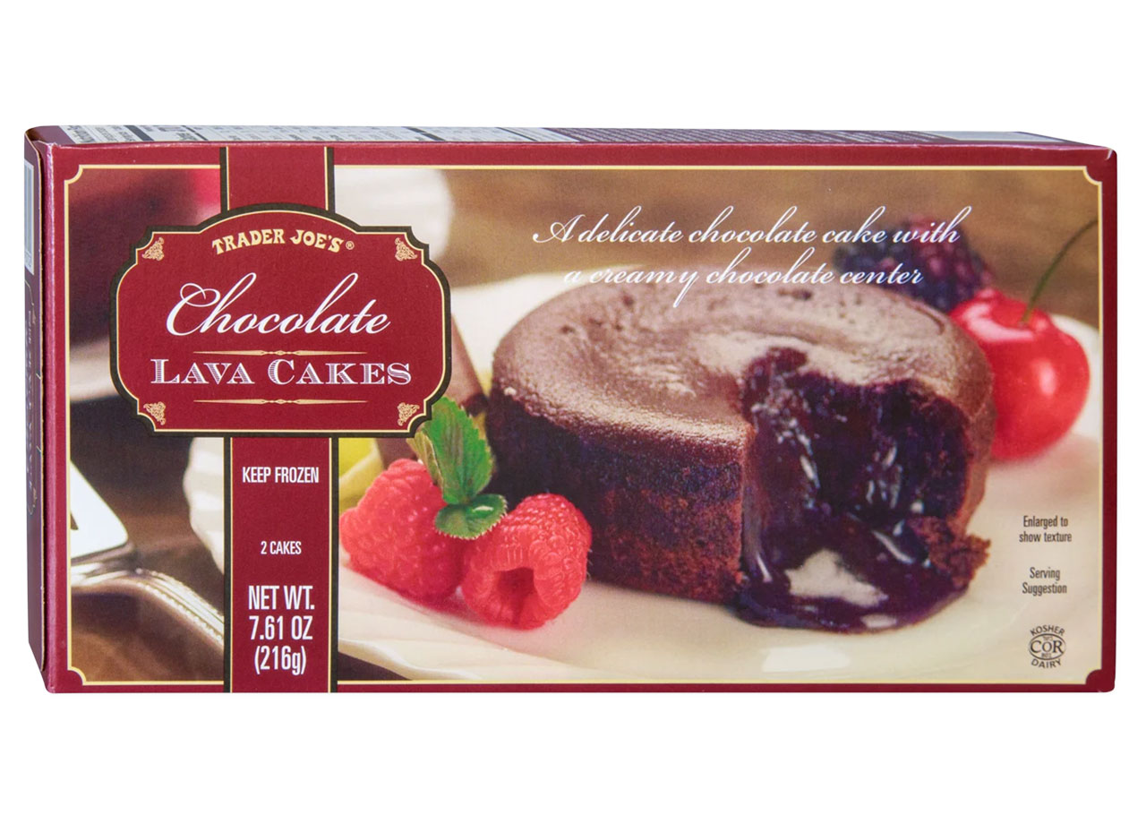 trader joes chocolate lava cakes