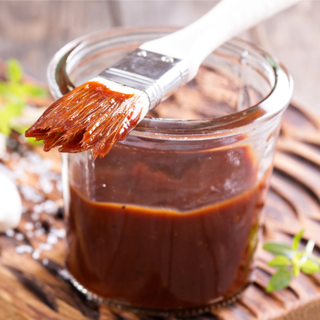 jar of bbq sauce