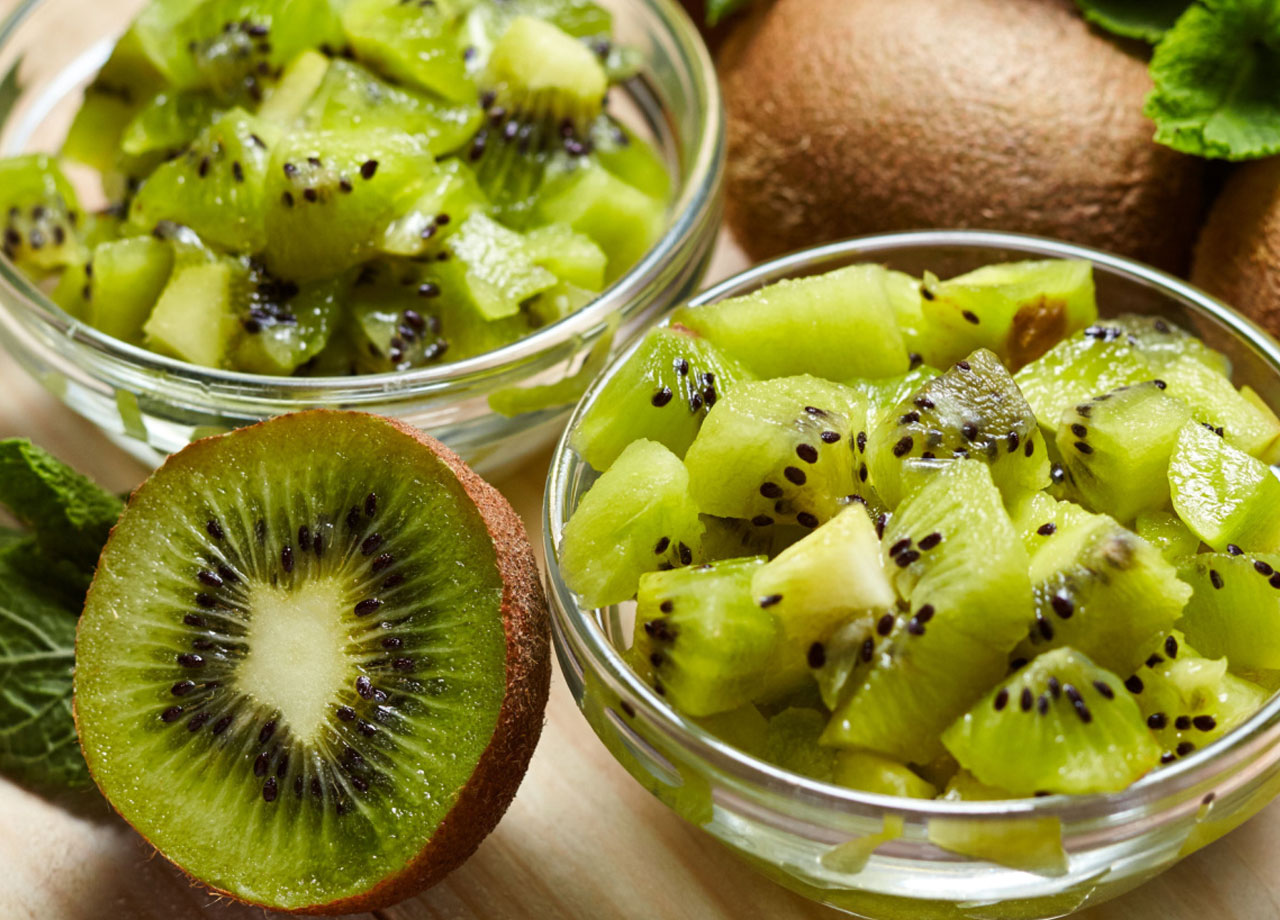 bowl of kiwis