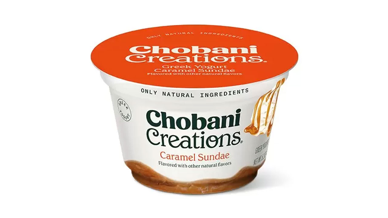 chobani creations caramel sundae