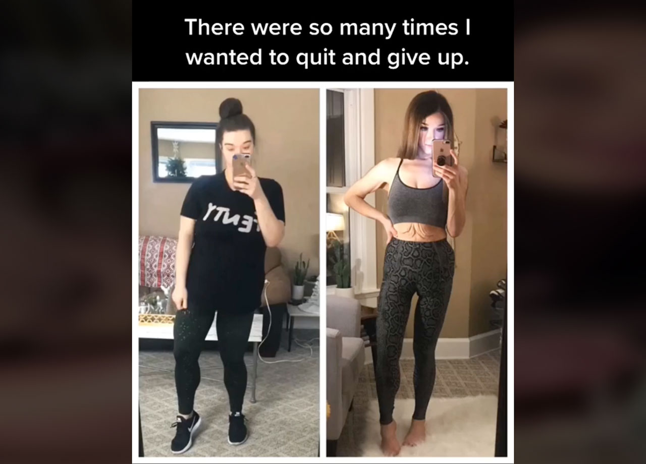 amber c fitness before and after