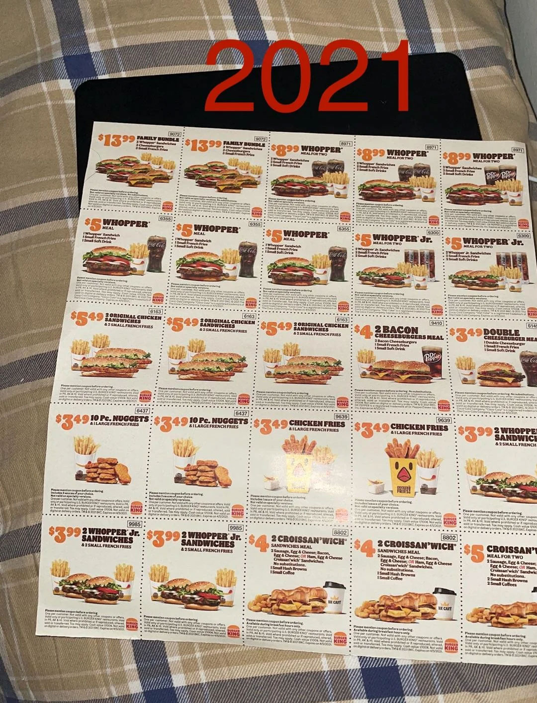 burger king coupons from 2021