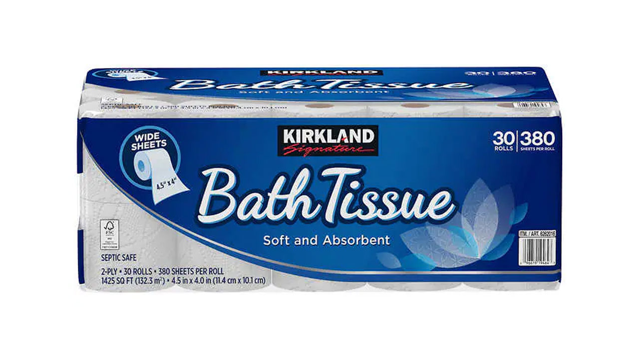 kirkland toilet paper