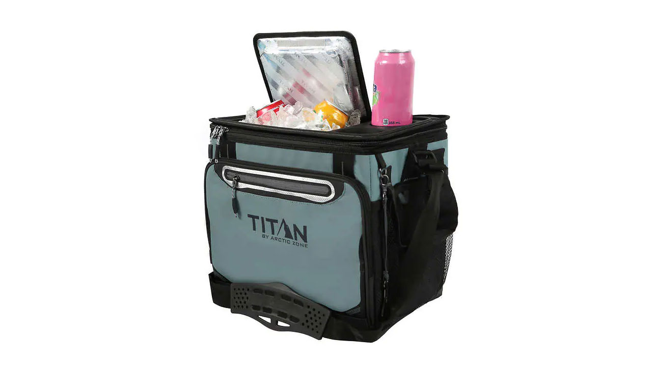 titan 40 can collapsible cooler