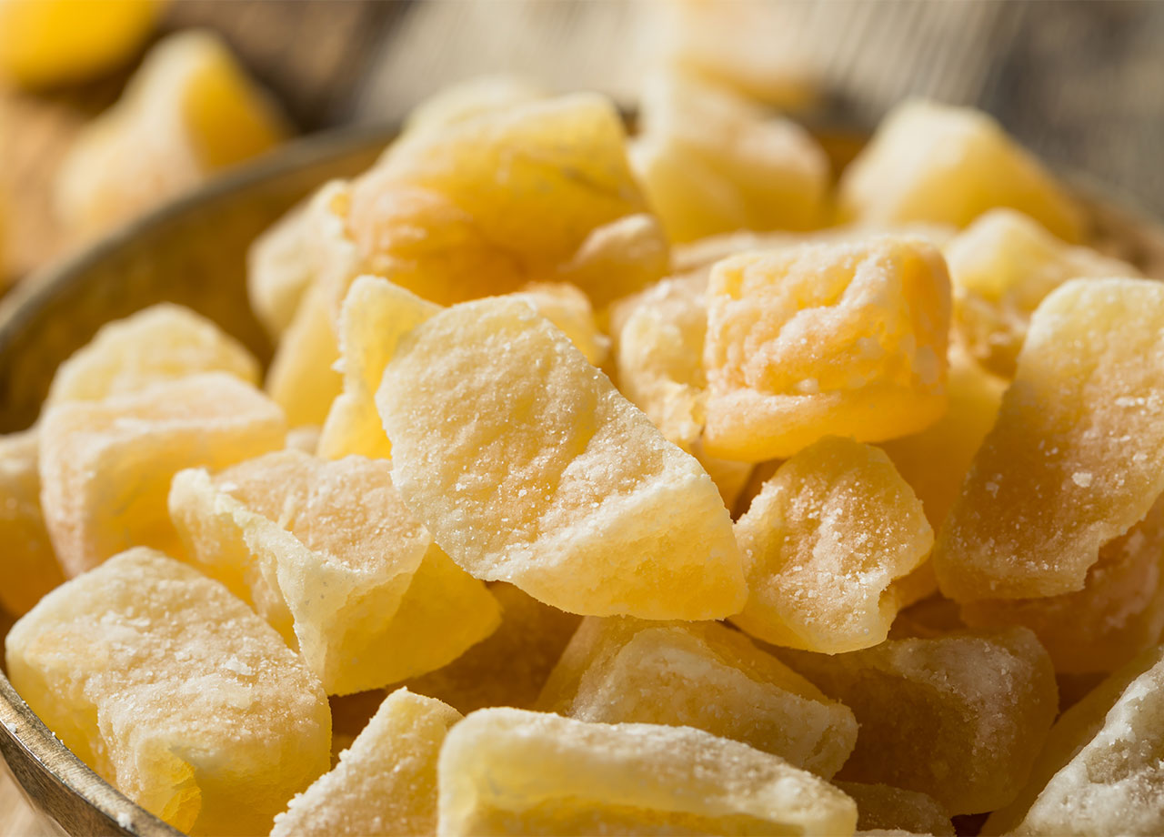 crystallized ginger