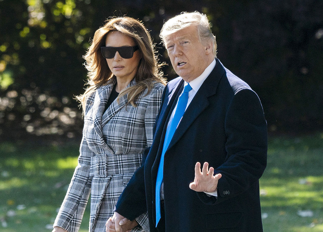 Donald Trump and Melania Trump 2018