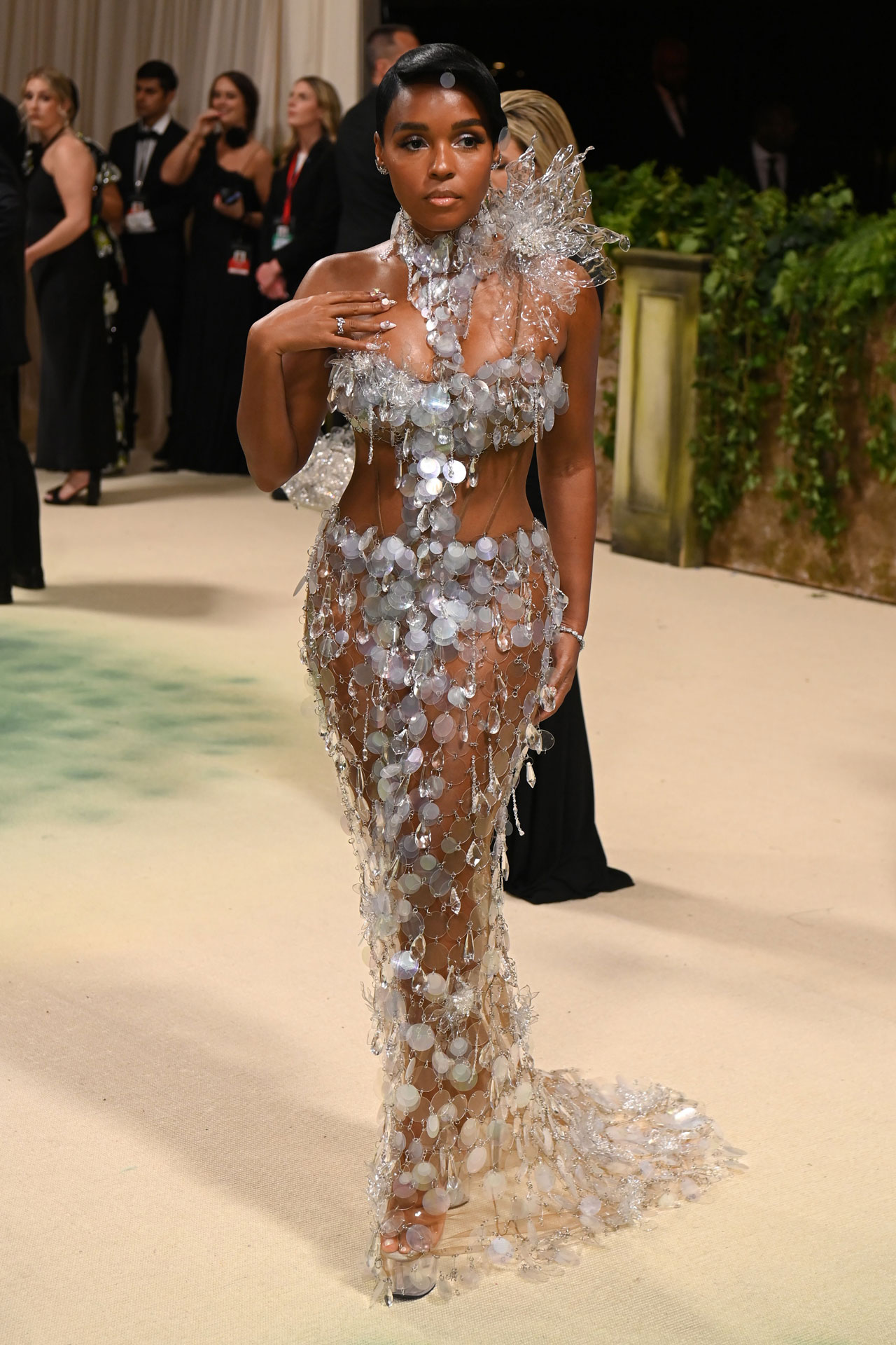 Janelle Monae Met Gala 2024 red carpet