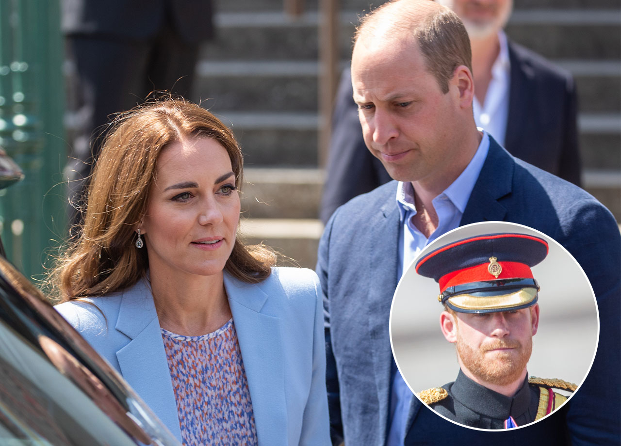 Kate Middleton and Prince William and Prince Harry