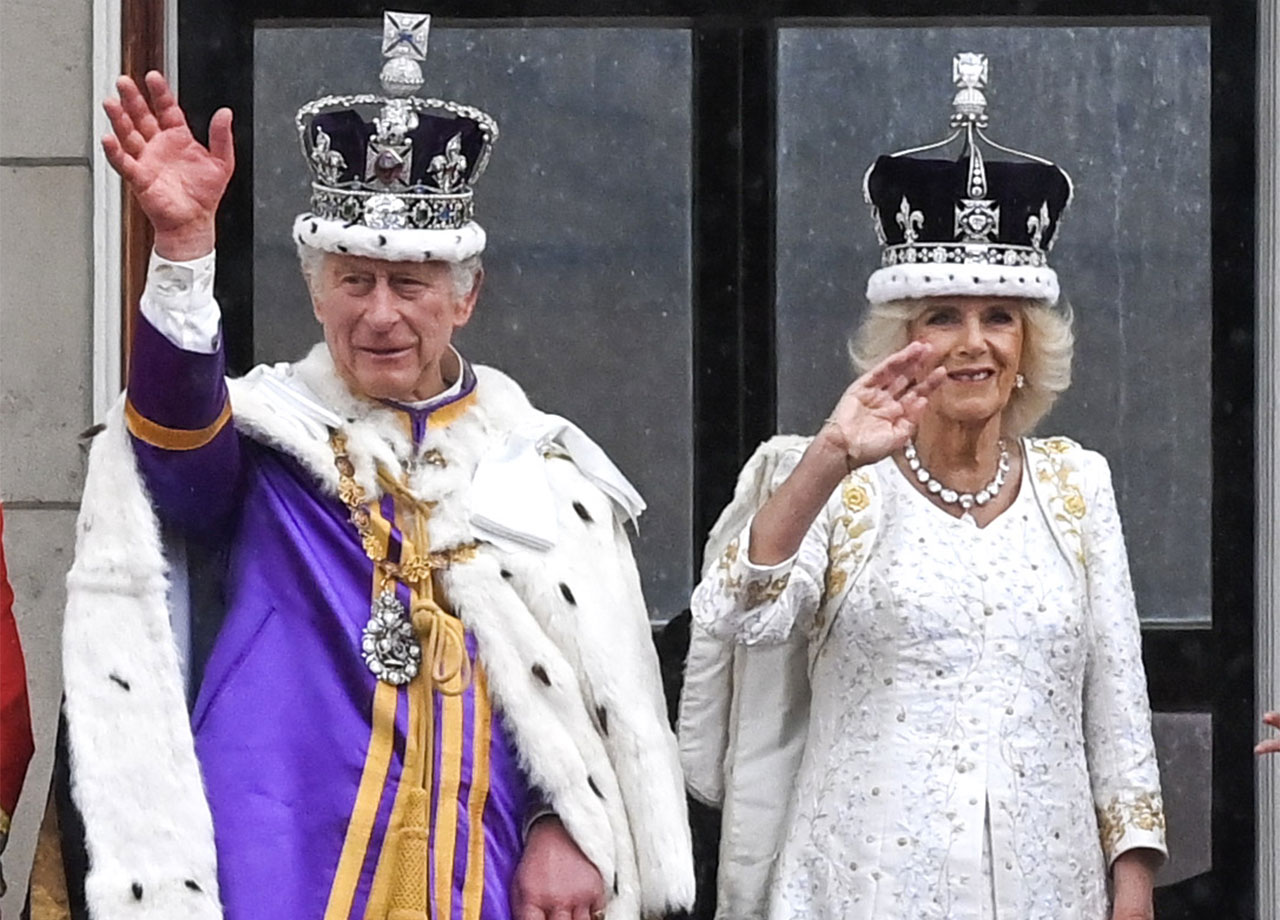 King Charles and Queen Camilla Buckingham Palace Coronation