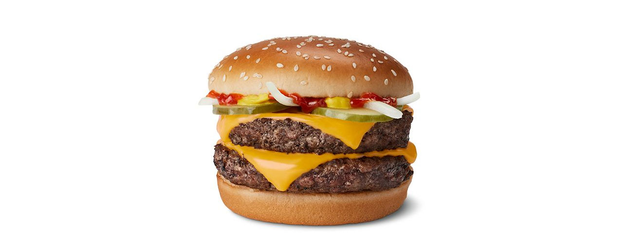 double quarter pounder with cheese