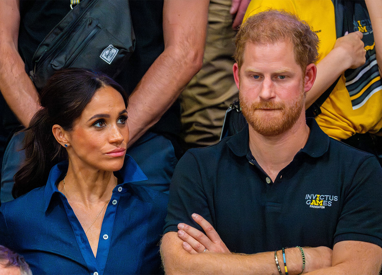 Prince Harry and Meghan Markle at the Invictus Games