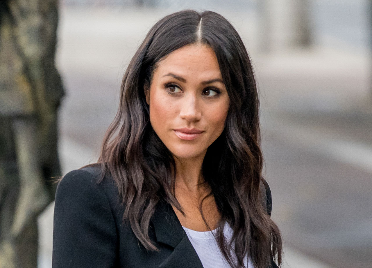 Meghan Markle wavy hair