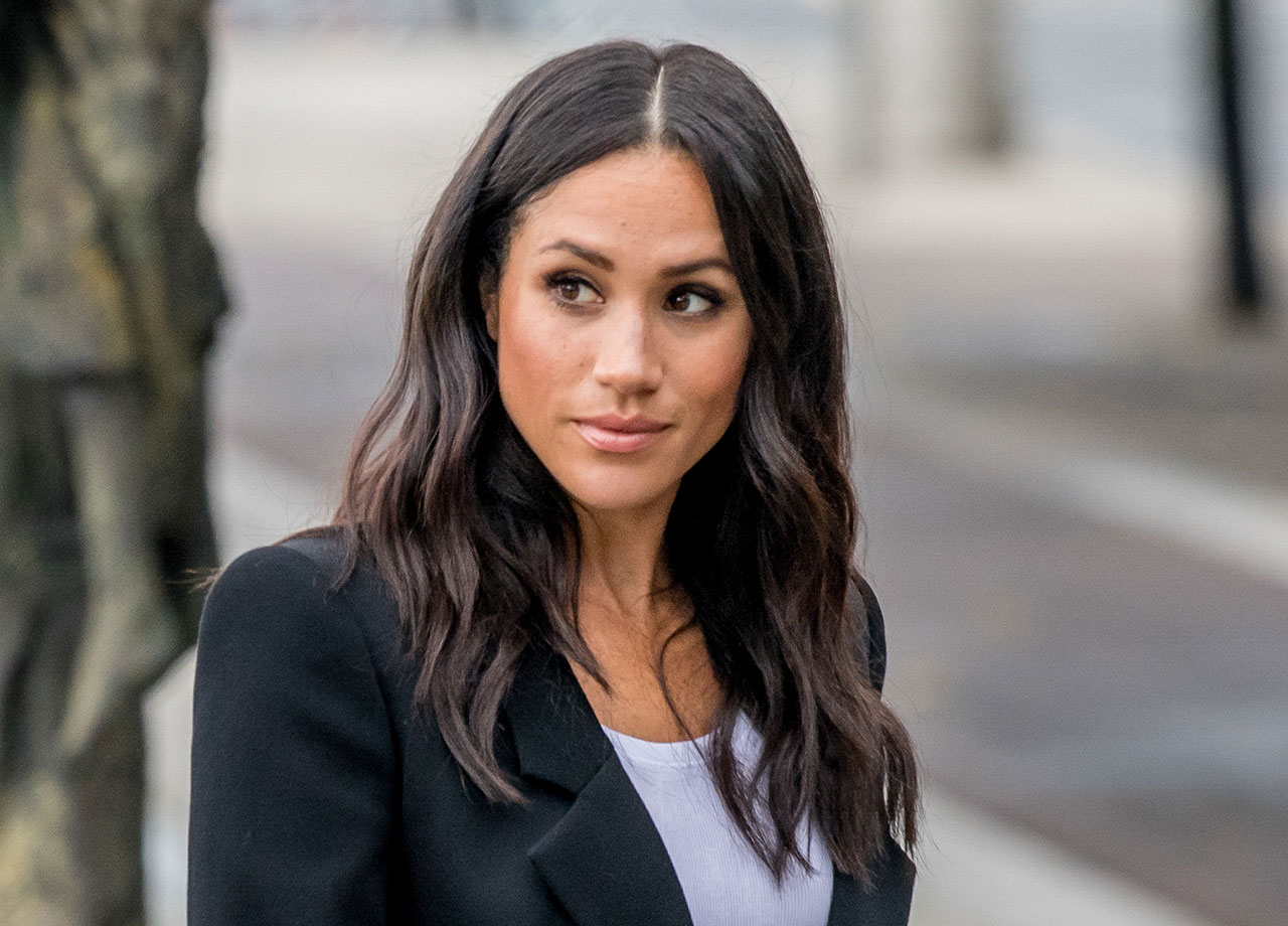 Meghan Markle wavy hair