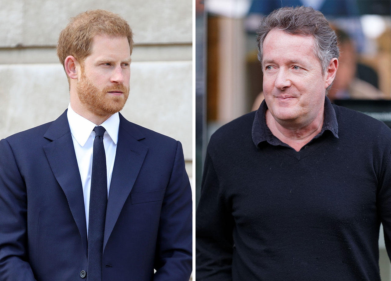 Piers Morgan and Prince Harry