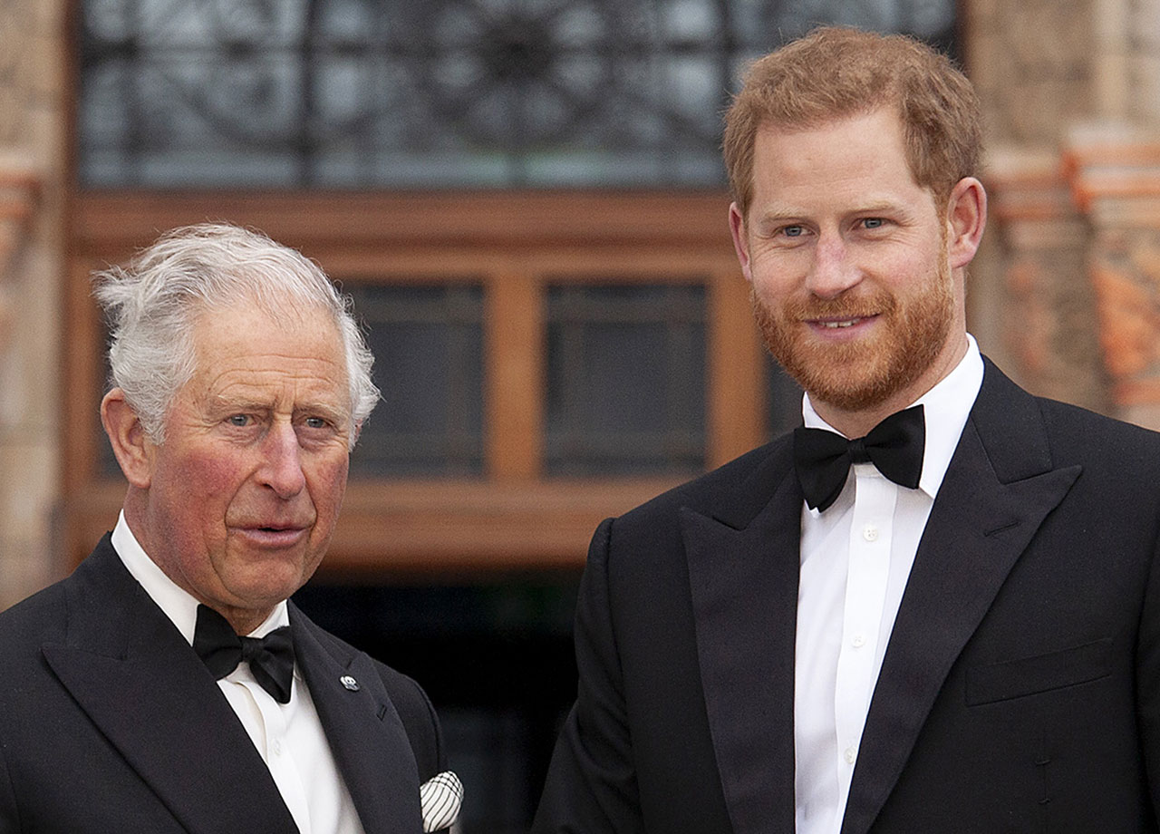 Prince Harry and King Charles