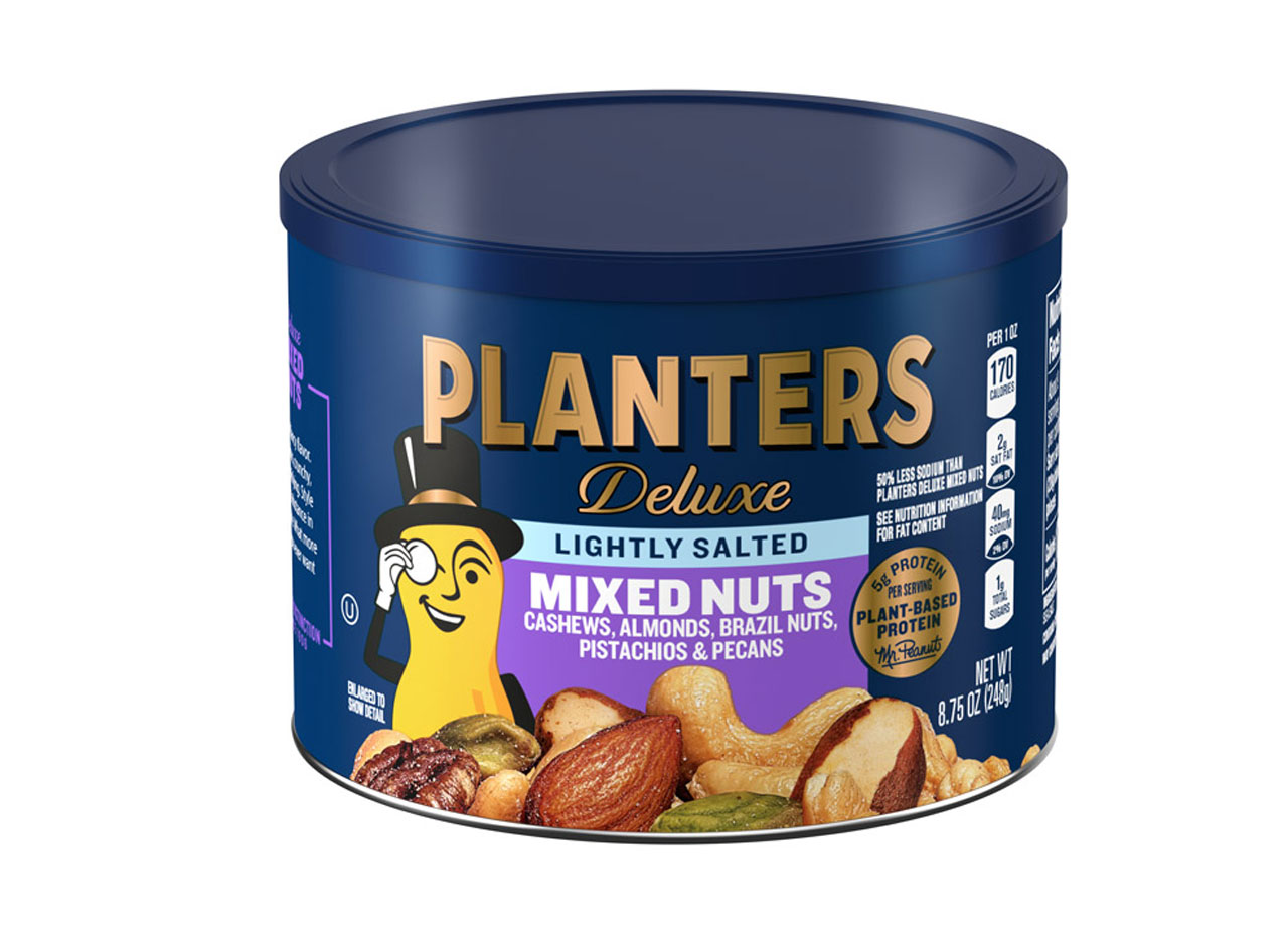 planters deluxe slightly salted mixed nuts