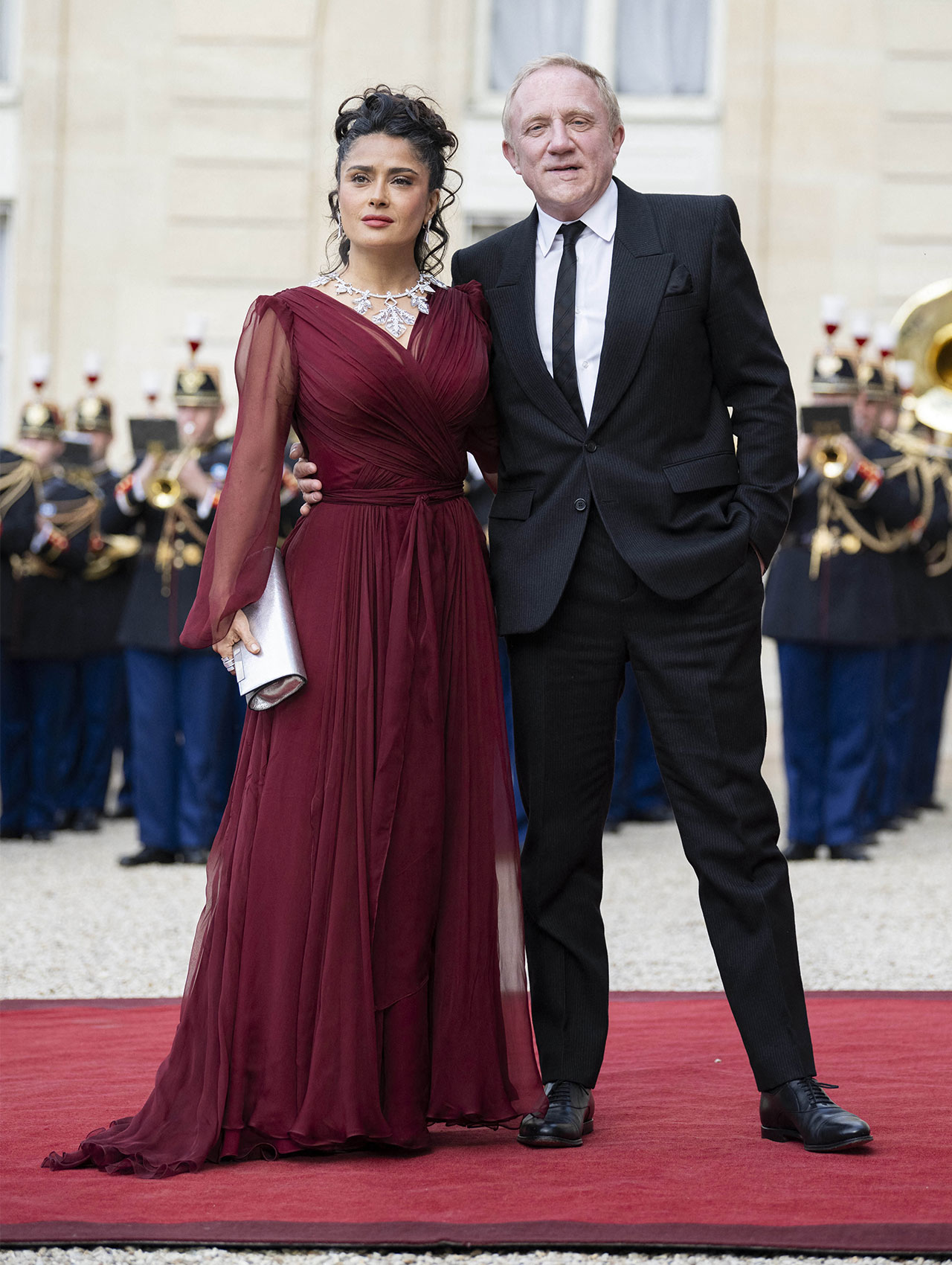 salma hayek husband state dinner