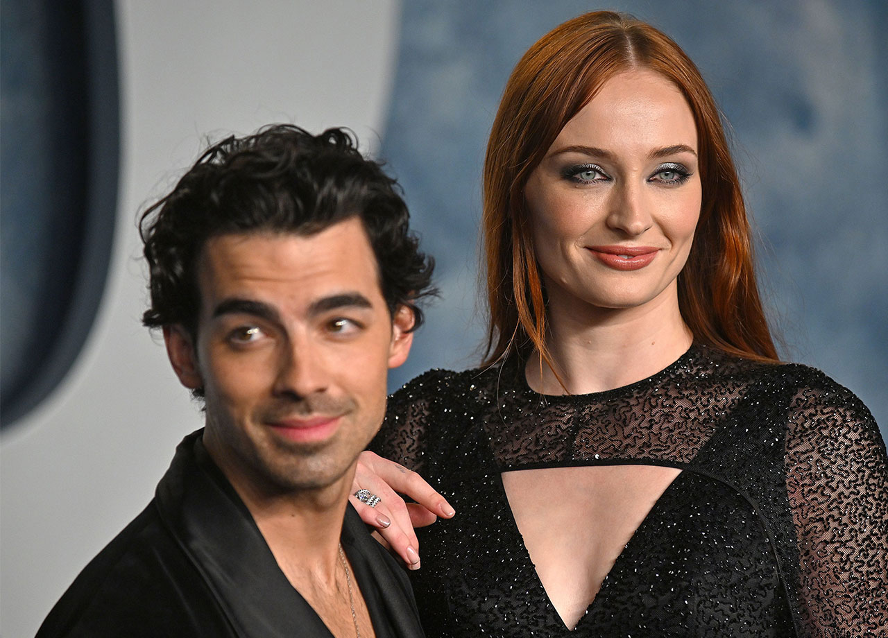 Sophie Turner and Joe Jonas Vanity Fair Oscar party