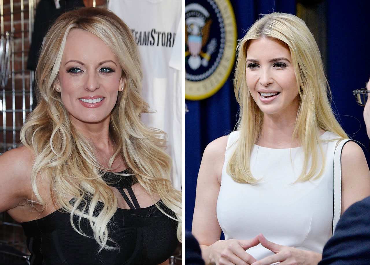 Stormy Daniels and Ivanka Trump