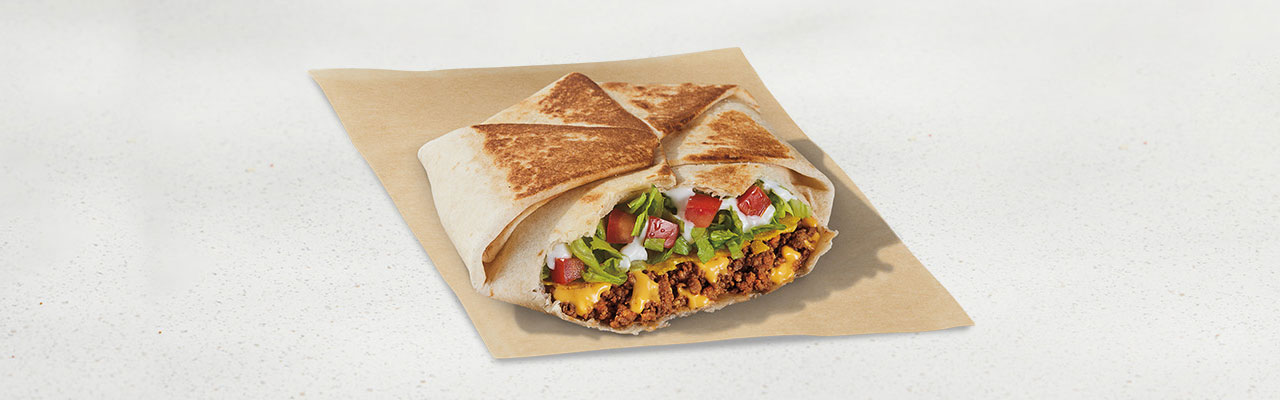 beef crunchwrap supreme