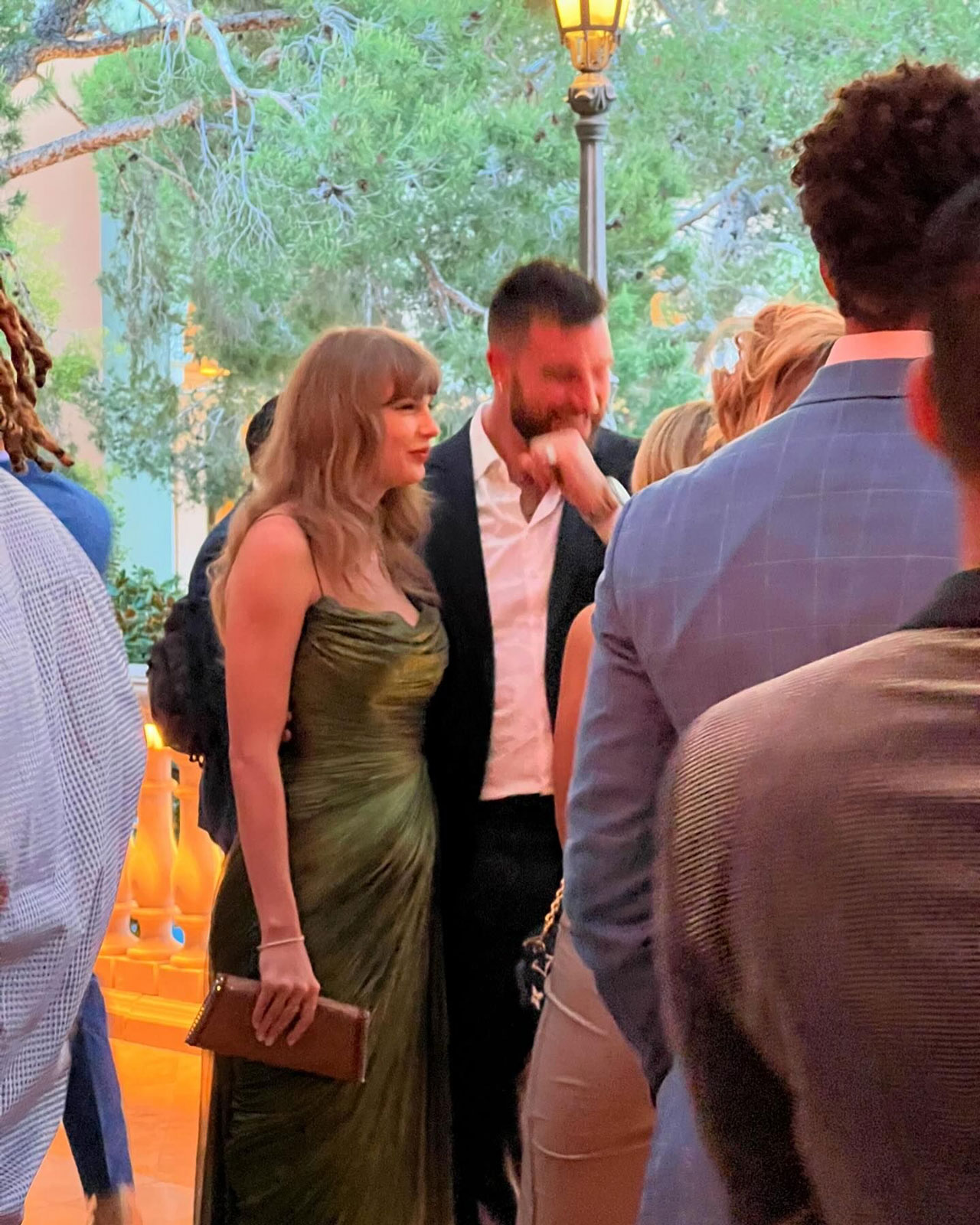 Taylor Swift and Travis Kelce 15 and the Mahomies Foundation Gala Las Vegas