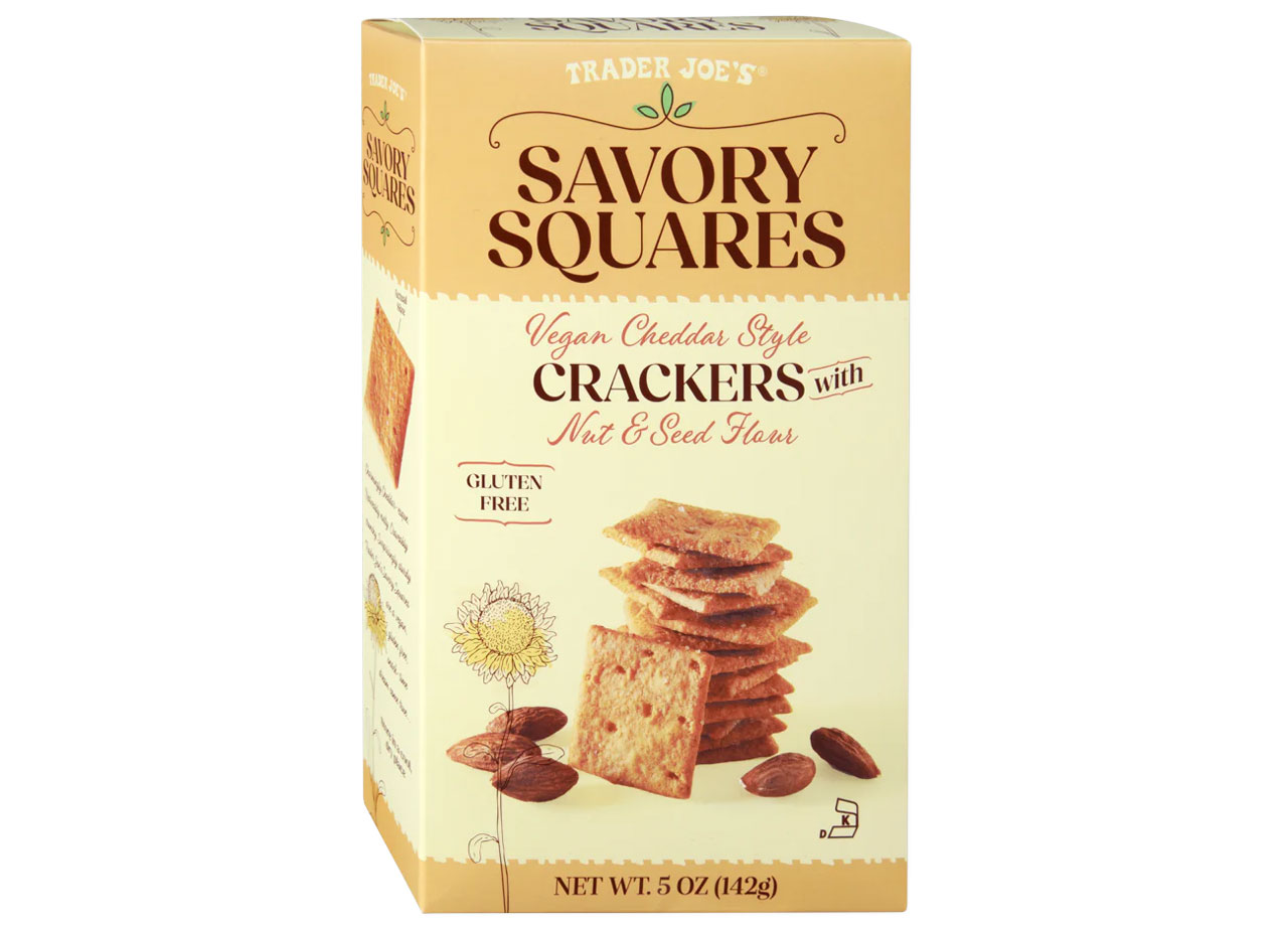 trader joes savory squares